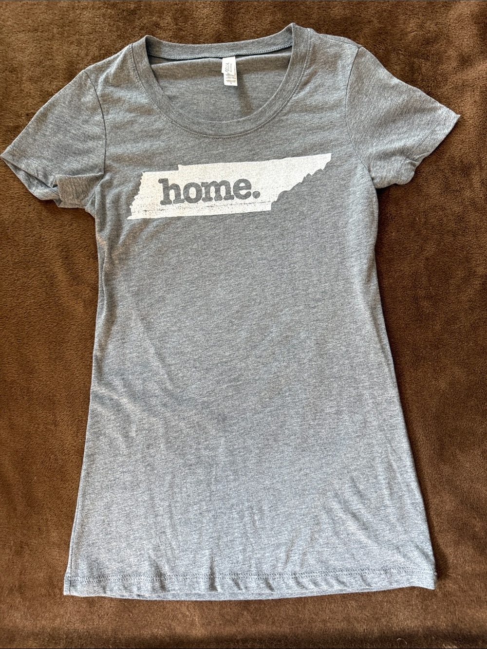 Gray 'home.' Tennessee Graphic Tee